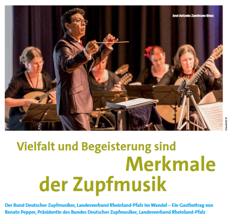 ZORP im Noveletto - Vielfalt und Begeisterung sind Merkmale der Zupfmusik